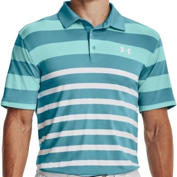 adidas Other - NWT New Under Armour Men's UA Playoff 3.0 Stripe Golf Polo Size Medium M Shirt